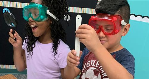 The First Week of School is for Science Exploration at Jones Elementary 